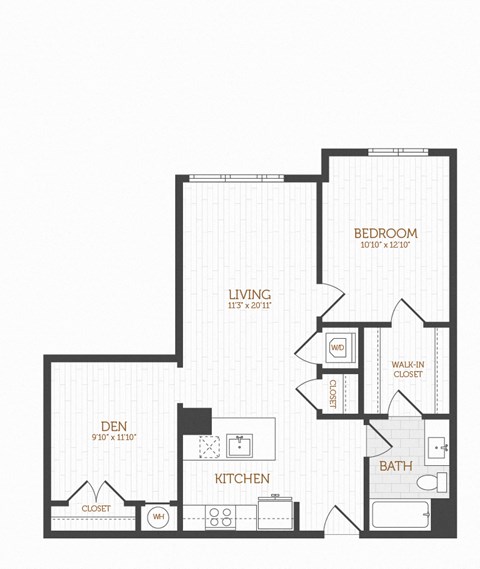 blueprint floor plan  the residences at